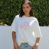 Floral Graphic Oversized Tee